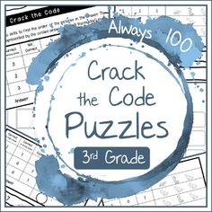 Perfect for GATE, Gifted and Talented, or early finishers,  this enrichment activity asks students to use deductive logic to crack a 3 picture code by following clues.  Self correcting and low prep, this set of worksheets is a perfect content-based activity when you need something quick, fun, and challenging. Even the self-correcting mechanism is a math puzzle, requiring students to add all of the answers from all 5 worksheets.Each worksheet includes two puzzles and a mystery number.Crack the Code puzzles are the most difficult puzzles in the Deductive Detective  series. The object of Crack the Code puzzles is to use clues to deduce a 3 picture code. Each puzzle has 3 clues, and each clue has 4 parts:A set of 3 pictures.A column Correct in the right place tells students how many of those p Code Puzzles, Gifted And Talented, Difficult Puzzles, 3 Picture, Detective Series, Enrichment Activities, Logic Puzzles, Maths Puzzles, Early Finishers