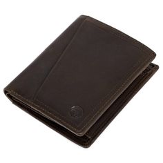 * Divided main compartment 
 * RFID protected
 * Stores up to 8 cards 
 * Elegant gift box included Brown Trifold Wallet With Rfid Blocking For Everyday Carry, Fun Wallets, Welcome To The Family, Black Gift Boxes, Buffalo Leather, Rustic Brown, Coin Pouch, Nice Leather, Elegant Gift