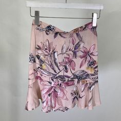 This Item Is Final Sale. Meet The Mira! The Printed Mini Skirt Of Our Dreams. Featured In A Flirty Floral Print With Hues Of Purples, Pinks, And Reds, This Mini Is A Must Have. Pair With The Petal Top In Pink Mauve To Create A Matching Set Moment. Matching Purple Satin Skirt And Top, Affordable Feminine Mini Skirt, Purple Flower Mini Skirt, Luxury Summer Floral Print Mini Skirt, Mini Wrap Skirt Floral, Dusty Rose Pink Skirt, Red Floral Skirt, Printed Mini Skirt, Pink Maxi Skirt