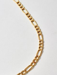 14Kt Yellow Gold Hollow Figaro Chain Width: 4.7mm Lobster Clasp Closure Available in 16" or 18" Lengths Made in Italy Figaro Chain Necklace, Heirlooms Jewelry, Figaro Chains, Figaro Chain, Pearl Gemstone, Silver Pearls, Baroque Pearls, 14kt Gold, Ring Bracelet