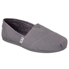 A classic style with upgraded comfort comes in the SKECHERS BOBS Plush - Peace and Love shoe. Soft woven canvas fabric upper in a slip on casual alpargata flat with stitching and overlay accents. Memory Foam insole, rubber outsole. Size: 6.5.  Color: Multicolor.  Gender: female.  Age Group: adult. Skechers Bobs, Slip On Trainers, Casual Dress Shoes, Skechers Women, 4 Inch Heels, Shoe Style, Fashion Flats, Black Charcoal, Flat Shoes Women