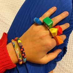 Bright Colourful Maximalist Chunky Rings Funky Acrylic Ring - Etsy 70s Accessories, Quirky Ring, Colorful Maximalist, Acrylic Rings, Funky Rings, 70s Inspired Fashion, Acrylic Ring, Chunky Ring, Rings Vintage