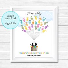 Leaving Cards For Teachers, Class Fingerprint Art, Principal Appreciation, Teacher Appreciation Diy, Nursing Home Activities, Boy Silhouette, Fingerprint Art, Leaving Cards, Thank You Teacher Gifts