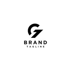 the logo for brand tagline, which is designed to look like a letter g