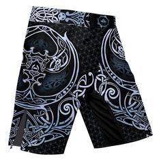 Geri & Freki Tattoo Viking Fight Shorts Ufc Shorts, Viking Battle, Mma Shorts, Boxing Shorts, Mma Boxing, Different Sports, Training Clothes, Training Gear, Polyester Pants