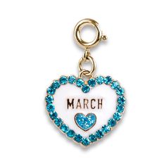 Personalize the perfect gift that tells their story with a CHARM IT! March Birthstone Charm! Add this charm to any CHARM IT! bracelet or necklace and customize her collection! features & materials Swivels Enamel, Glass, Base Metal WARNING: Choking Hazard - Small parts. Not for children under 3 years. Christmas Presents For Her, Charm It, Frog Gifts, Derby Fascinator, Unicorn Charm, The Body Book, Heart Sunglasses, Their Story, Jewelry Kits