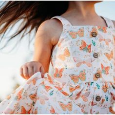 New With Tags. Adjustable Back. Comes From Smoke-Free And Pet-Free Home. Playful Orange Sleeveless Dress, Orange Sleeveless Dress For Playtime, Casual Orange Playtime Dress, Casual Orange Dress For Playtime, Casual Orange Dresses For Playtime, Playful Orange Cotton Dress, Playful Orange Dress For Spring, Playful Orange Spring Dress, Orange Cotton Playtime Dress