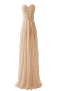 Sweetheart Long Chiffon Gown With Allover Pleats Sheer Floor-length Bridesmaid Dress, Spring Chiffon Wedding Night Dress, Spring Chiffon Dresses For Wedding Night, Floor-length Chiffon Gown With Sheer Bodice, Sheer Beige Chiffon Dress, Beige Sheer Chiffon Dress, Wedding Sheer Chiffon Maxi Dress, Floor-length Sheer Dress For Wedding Night, Sheer Flowy Dress For Wedding Night