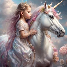 Make Magic Sparkle: Girl Hugging Unicorn - Digital Download Bring a touch of whimsy and wonder to your space with this enchanting digital download featuring a beautiful little girl in a warm embrace with a majestic unicorn. This captivating image is perfect for anyone who believes in the magic of friendship and dreams. Uncompromising Quality for Endless Creativity: High-Resolution (300 DPI): Ensures crisp, detailed prints that look stunning at any size. Extra Large Image (7000 x 7000 PX): Provides the flexibility for substantial cropping or large-scale printing without sacrificing quality. Watermarked Preview Only: Upon purchase, you'll receive the image without the watermark for seamless creative use. Bring the Fairytale to Life: Unleash Your Inner Artist: Craft Dreamy Wall Art: Transform Unicorn Painting, Majestic Unicorn, Nursery Room Art, Girl Room Art, Childrens Wall Art, Art And Craft Videos, Muse Art, Large Image, Wall Art Nursery