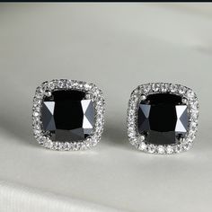 Breathtaking!!! Black Halo Cut Cz Stud Earrings. 14kt Gold Plated. Post Backings With Lock Closures. Perfect For Yourself Or As A Gift. Very Shiny And Brilliant. Very Unique Sides. Perfect For Any Occasion. Nwt Black Stone Earrings, Stone Stud Earrings, Wedding Party Gift, Black Halo, Cz Stud Earrings, Stone Studs, Solid Gold Jewelry, Gifts For Wedding Party, Red Stone