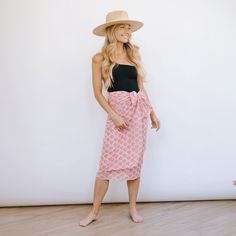 The sarong is the best accessory for your days at the pool or beach. And takes up zero room in your suitcase when you're packing for your beach vacation! Breezy, comfortable, and versatile our Coral Reef Sarong can be worn tied around the waist or even tied around the neck as a dress. Block Printing is one of the oldest types of printmaking, and has been around for thousands of years. Our Block Printed Sarongs have bright bold prints and are stamped onto a super soft cotton. Perfect for an easy Mignonne Gavigan, Cute Beanies, Swimwear Dress, Capri Blue, Easter Dress, Baby Keepsake, Block Printing, Dress Jewelry, Coral Reef