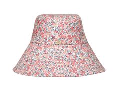 Springwood Garden Portugal Bucket Hat by Lorna Murray Made with a luxurious Liberty London 100% cotton ‘Tana Lawn’ in the classic Wilshire print. A classic leaf and berry print in blush and peach tones, accented with indigo blue leaves against a milk white base. Intentionally created for the modern lifestyle, our sun hats can be easily folded, making them compact for travel, perfect for wherever life takes you. Our Portugal Hat is our signature wide brim Bucket Hat style. Versatile for all occas Wide Brim Bucket Hat, Berry Print, Peach Tones, Bucket Hat Style, Textiles Artwork, Textiles Techniques, Hat Style, Liberty London, Traditional Weaving