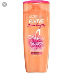 12.6 Fl Oz/ 375 Ml Elvive Shampoo, Drugstore Shampoo, Shampoo For Damaged Hair, Good Shampoo And Conditioner, Hair Help, Best Shampoos, Beauty Products Drugstore, Unwanted Hair Removal, Damaged Hair Repair