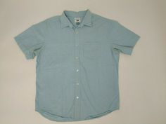 Pre-owned men's button up short sleeve shirt in good condition. Clothing has few discolorations at the front, back and sleeve as shown in picture. Cheap Button-up Shirt With Pockets, Button Up Shirt Short Sleeve, Old Navy Men, Mens Button Up, Shirt Short Sleeve, Button Up Shirt, Short Sleeve Shirt, Button Up Shirts, Sleeve Shirt