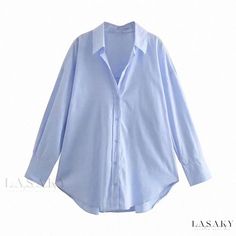 Lasaky - Elegant Urban Sanctuary Luxurious Silk Blouse with Multiple Colors Women Shirt Top, Chic Pink, Pink Long Sleeve, Grunge Style, Solid Clothes, Poplin Shirt, Streetwear Women, Blouse Vintage, Shirt Sale