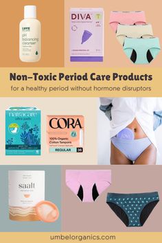 From non-toxic period underwear to organic cotton period pads and tampons to PFAS-free menstrual cups and discs, I’m sharing the best non-toxic period care products for your menstrual needs. You’ll find non-toxic period care product recommendations for teen girls and women, whether you’re a heavy bleeder or have a light flow, along with remedies for period cramps. Remedies For Period Cramps, Menstrual Disc, Pads And Tampons, Period Cramp Relief, Toxic Free Living, Healthy Period, Period Care, Period Products, Menstrual Cups