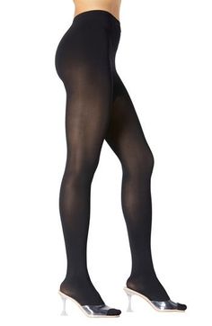 These opaque tights feature a premium handfeel that's smooth to the touch and has lots of stretch for everyday comfort. Polyamide/elastane Machine wash, line dry Imported Stretch Elastane Thigh-high Hosiery, Stretch Thigh-high Elastane Hosiery, Thigh High Stretch Elastane Hosiery, Compressive Thigh High Elastane Hosiery, Compressive Thigh-high Elastane Hosiery, Black Stretch Smoothing Hosiery, Sleek Stretch Solid Hosiery, Full-length Elastane Tights With 4-way Stretch, Sleek Stretch Solid Color Hosiery