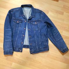 This Gap Jean Jacket Is Brand New Without Tags. This Is The Heritage Jacket In Size Xl. Color Is Medium/Dark Denim Jacket. Gap Denim Jacket With Pockets For Fall, Gap Relaxed Fit Long Sleeve Denim Jacket, Casual Dark Wash Outerwear For Outdoor, Gap Dark Wash Denim Jacket For Fall, Gap Denim Blue Jacket For Fall, Gap Denim Fall Outerwear, Gap Relaxed Fit Medium Wash Denim Jacket, Blue Cotton Outerwear By Gap, Gap Denim Blue Cotton Outerwear