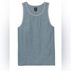 Vans Men’s Tank Top Balboa 2 Size Medium Color Teal Grey Heather Blue Cotton Vans Top, Blue Cotton Vans Tops, Sporty Cotton Tops By Vans, Vans Shirts, Vans Men, Vans Shirt, Vans Blue, Teal And Grey, Balboa