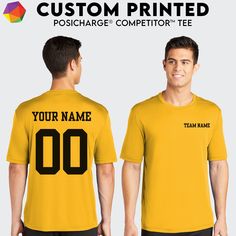 A custom name and number sports polyester t-shirt allows you to personalize your athletic wear with your own name and preferred number, creating a unique and stylish look while ensuring comfort and performance during sports activities. Lightweight, roomy and highly breathable, these moisture-wicking, value-priced tees feature PosiCharge technology to lock in color and prevent logos from fading. > 3.8-ounce, 100% polyester interlock with PosiCharge technology > Removable tag for comfort and relabeling > Set-in sleeves > Given the extreme heat required for sublimation, please consult with your decorator. It is highly recommended to sample test product by color before production. CARE INSTRUCTIONS Machine wash cold with like colors, non-chlorine bleach only if needed, do not use fabric soften Cheap Personalized Sporty T-shirt, Cheap Tri-blend Team Logo T-shirt, Number Shirt, Logo Tshirt, Albany Ny, Team Shirt, Sports T Shirt, Extreme Heat, Team Name