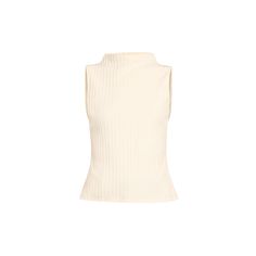 Veronica Beard "Alora" ribbed-knit top  High neckline Sleeveless Easy fit Hem sits at the hip Pullover style  Cotton/elastane Dry clean Imported Chic Ribbed High Neck Top, Chic High Neck Ribbed Tops, Sleeveless Fitted Top With Ribbed Neckline, Fitted Sleeveless Top With Ribbed Neckline, Chic High Neck Ribbed Tank Top, Sleeveless Tops With Ribbed Neckline For Workwear, Chic Ribbed Turtleneck Tank Top, Chic Sleeveless Knit Top With Ribbed Neckline, Sleeveless Knit Top With Ribbed Neckline