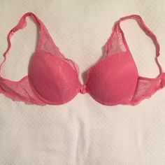 Sexy Pink Lace Blush Bra - 34c. It Does Not Have An Actual Tag Attached Because It Never Did. The Material Is Fragile So I'm Assuming Thats Why No Plastic Tag Was Added. It Was Just Shipped Brand New In A Plastic Bag, But It Has Never Been Worn Since It Was The Wrong Size And Not Returnable. Mint Condition! It Even Still Smells New Since It Has Been Kept Protected In The Bag It Was Shipped In From Blush. Wish I Could Have Worn It Because Its Very Sexy And Looks Very Comfortable As Well. Low-cut Pink Bra With Lined Body, Pink Low-cut Lined Bra, Low-cut Lined Pink Bra, Feminine Stretch Push-up Bra, Elegant Pink Stretch Bra, Feminine Fitted Low-cut Bra, Pink Stretch Low-cut Bra, Stretch Low-cut Pink Bra, Fitted Low-cut Pink Bra