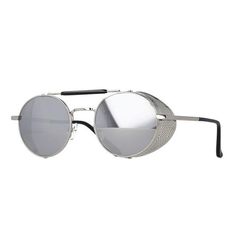 Festival Outfits Men, Retro Eyewear, Festival Outfits Women, Round Metal Sunglasses, Steampunk Sunglasses, Festival Accessories, Designer Glasses, Metal Sunglasses, Sunglasses Online