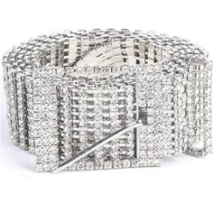 *Materialthese Women Sexy Bling Bling Waist Belts Are Constructed Completely Of Silver-Tone Alloy With All Over Glittering Rhinestone Accents. Gleaming Crystals Add Opulent Shine To This Belt. *Sizebelt Width : 1.4" ( 3.5 Cm ); Buckle Width : 1.77" ( 4.5 Cm ). Small Size Length: 41.34" ( 105cm ); Medium Size Length: 47.24" ( 120cm ); Large Size Length: 53.15" ( 135cm ). Flexible Size For An Adjustable Fit. *Occasionadd A Statement-Making Finish To Your Look With These Crystalline Belts. It's Esp Bling Belt, Belt For Jeans, Bling Belts, Crystal Dress, Embellished Belt, Waist Belts, Beautiful Belts, Rhinestone Belt, Metal Belt