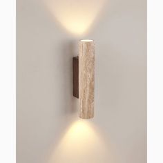 a wall light that is on the side of a wall