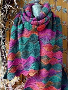 SPU:JWMSC97D8FAMaterial:KnittedProcess:Color-blockStyle:CasualTheme:Winter,Spring,FallColor:Purple,Yellow,Green,Blue,PinkSize:One-size Knitted Scarves, Knit Scarf, Scarf Shawl, Shawl, Blue Green, Yellow, Purple, Green, Pink