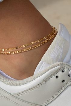 Make a dainty statement with the Camila anklet, a dainty yet daring accessory. Seize the day - and your style - with this unique and edgy piece that's sure to become a favorite. 14k Gold Filled or Sterling Silver Elegant Adjustable Tarnish-resistant Anklets, Gift Anklets With Extender, Trendy Delicate Chain Bracelet, Elegant Anklets With Extender, Adjustable Chain Bracelet For Summer, Minimalist Metal Bracelets For Summer, Adjustable Summer Chain Bracelet, Trendy Summer Anklets As A Gift, Elegant Adjustable Tarnish Resistant Anklets