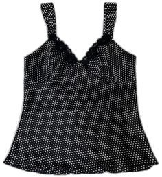 Fitted Polka Dot Sleeveless Blouse, Fitted Polka Dot Sleeveless Top, Fitted Polka Dot Tank Top, Bratz Fashion, 2000s Fashion, Sleeveless Blouse, Y2k Vintage, Womens Tank, Tank Tops Women