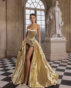 Sophie Couture, Carpet Outfits, Runway Fashion Couture, Golden Dress, Red Carpet Outfits, Fall Winter 2024, Gala Dresses, Glam Dresses