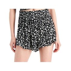 Hippie Rose Junior's Size Medium Floral Ruffled Casual Shorts In Black Nwt 1 Day Handling Time From Houston,Tx Satisfaction Guaranteed Or Your Money Back! New Items Are Added Every Week. Brand: Hippie Rose Style: Skirt Size: M Material: Poly-Blend Condition: New With Tags Sku: Oo3 - 02 Waist: 14" (Laid Flat. Unstretched) Inseam: 4" Rise: 15" Black Bottoms With Floral Print For Spring, Casual Black Rayon Bottoms, Trendy Rayon Bottoms For Spring, Black Floral Print Bottoms For Summer, Spring Black Rayon Bottoms, Casual Stretch Shorts With Floral Print, Black Rayon Bottoms For Spring, Black Floral Print Vacation Bottoms, Vacation Black Floral Print Bottoms