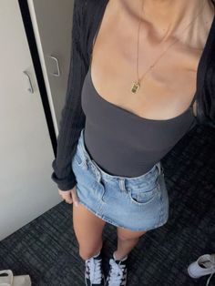 #ootd #skirtfashion #pacsun #skims #outfits #fashion #style #clothing #inspofashion #summerstyle #addidasshoes Skirt Ootd, Sporty Summer, Puerto Rico Trip, Style On A Budget, Affordable Outfits, College Outfit, Island Style, Summer Fashion Outfits