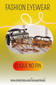 Clique no pin e conheça! Eyewear Fashion, New York