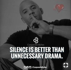 a man sitting down with his hand on his chin and the caption that says,'science is better than unnecesary drama '