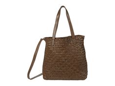 Madewell Medium Transport Tote Woven Edition - Handbags : Foliage Multi : The Madewell Medium Transport Tote Woven Edition features elegant woven leather and a cavernous interior. Top carrying handles with adjustable crossbody strap. Open construction. Flat bottom provides upright structure. Interior features a slip pocket and zip pocket. Imported. Measurements: Bottom Width: 11 in Depth: 6 in Height: 12 in Strap Length: 40 in Strap Drop: 20 in Handle Length: 19 in Handle Drop: 8 1 2 in Weight: Woven Leather Crossbody Bucket Bag For On-the-go, Woven Leather Satchel For On-the-go, Leather Bags With Intrecciato Weave For Travel, Leather Travel Bags With Intrecciato Weave, Leather Bags With Intrecciato Weave For On-the-go, Allsaints Leather Crossbody Bag, Allsaints Rectangular Bag With Adjustable Strap, Everyday Leather Bucket Bag With Intrecciato Weave, Leather Bucket Bag With Intrecciato Weave For Everyday