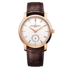 Vacheron Constantin Watches - TRADITIONNELLE MANUAL-WINDING | Manfredi Jewels Vacheron Constantin, Rose Gold Case, House Gifts, Fine Watches, Gold Hands, Rose Gold Watch, Luxury Watches For Men, Gold Case, Watches Jewelry