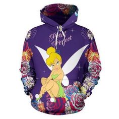 Tinker Bell Purple Hoodie   8211  Hoodies Shipping from the US. Easy 30 day return policy, 100% cotton, Double-needle neck, sleeves and hem; Roomy Unisex Fit. Purple Hoodie, Purple Guy, Unique Tshirts, Hoodie Design, Pastel Pink, Hoodie Print