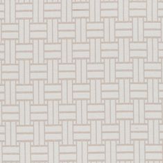 a white and beige woven wallpaper pattern