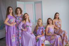 In order to make buying experience simple and easy for my lovely customers, I have put my night gowns color wise. So now you would be able to see all the patterns available in one color in one picture itself and you can simply select whichever you like.All the six nighties shown in the picture above are in different styles. Some have short sleeves, some have longer sleeves and some are sleeveless. You can purchase based on your choice. These nightgowns have been made keeping every woman's comfor Purple Spring Sleepwear For Home, Spring Purple Nightgown For Pajama Party, Purple Spring Nightgown For Pajama Party, Purple Nightgown For Pajama Party In Spring, Spring Purple Home Sleepwear, Purple Summer Nightgown For Loungewear, Purple Summer Nightgown For Pajama Party, Spring Purple Nightgown For Bedtime, Lavender Cotton Sleepwear For Summer