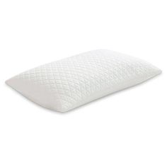 an image of a white pillow on a white background