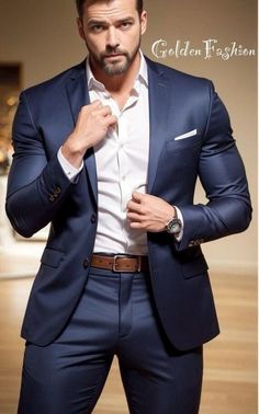 This is a Classy 2 Piece Suit by Goldenfashionstore /crafted from high quality fabric and imported materials. Our products are handcrafted by experienced tailors who make sure the that the stitching is precise, lining is proper and the overall product is sturdy enough to not go out of shape for more than a few years. Also all our products have extra margins in their length, sleeves, sides so it's easily alterable if your size changes after some time. To see more available colours and designs in Fitted Long Sleeve Suits For Groom, Groom's Long Sleeve Suit In Suiting Fabric, Groom's Slim Fit Blazer In Suiting Fabric, Men Vest Outfits, Suits Groomsmen, Groom Suits, Trendy Suits, Quoi Porter, 2 Piece Suit