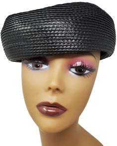 Charisma Collection Style: PI-1620 Structured Pill Box Hat Colors: Black, White Crown Circumference: 23" Crown Height : 5.5" Sign Up For Rewards Program just go to the icon on bottom left side of this page. Follow the instructions, it's quick and easy Black Mini Hat With Flat Brim For Formal Occasions, Formal Black Mini Hat With Flat Brim, Modern Black Brimmed Hat, Modern Black Hat With Flat Brim, Formal Black Mini Hats With Structured Crown, Classic Adjustable Black Mini Hat, Classic Black Mini Hat For Evening, Adjustable Black Hat For Evening, Elegant Black Visor Hat