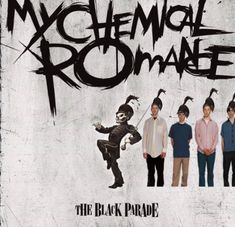 the black parade poster for my chemical romance