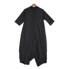 41448366243901 Black Relaxed Fit Wide Leg Jumpsuits And Rompers, Black Baggy Jumpsuits And Rompers For Summer, Oversized Solid Color Jumpsuits And Rompers For Loungewear, Oversized Jumpsuits And Rompers For Summer, Baggy Black Jumpsuits And Rompers For Summer, Oversized Solid Color Loungewear Jumpsuits And Rompers, Solid Color Oversized Jumpsuit For Loungewear, Oversized Solid Color Loungewear Jumpsuit, Solid Relaxed Fit Jumpsuits And Rompers For Daywear