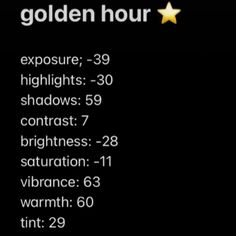 the golden hour clock is displayed in this screenshot