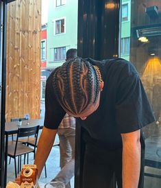 Cornrows For Men Design, Cornrow On Men, Cornrows For Men Styles, Mens Braid Styles For Men, Black Men’s Hair Braids, Men Cornrow Styles, Braids Dutch Braid, Braids For Studs, Freestyle Cornrows Braids Men