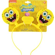 spongebob earplugs with headphones for kids